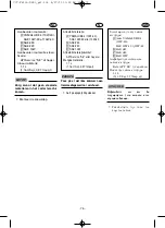 Preview for 233 page of Yamaha EF5500TE Owner'S Manual