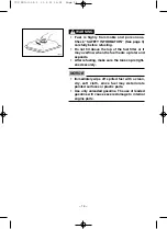 Preview for 19 page of Yamaha EF6600D Owner'S Manual