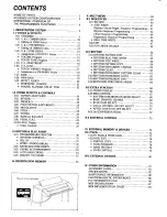 Preview for 3 page of Yamaha Electone HX User Manual