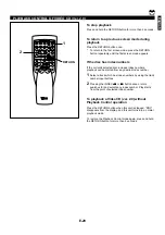 Preview for 37 page of Yamaha EM-203VCD Owner'S Manual