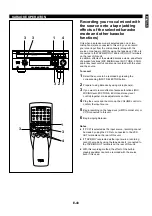 Preview for 51 page of Yamaha EM-203VCD Owner'S Manual