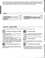 Preview for 3 page of Yamaha EMR-1 User Manual