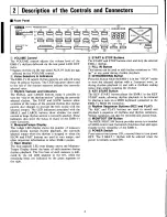 Preview for 5 page of Yamaha EMR-1 User Manual
