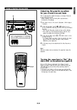 Preview for 39 page of Yamaha EMX-120CD Owner'S Manual