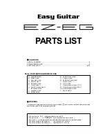 Preview for 21 page of Yamaha EZ-EG Service Manual