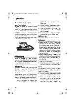 Preview for 68 page of Yamaha FX SHO: FX Cruiser Owner'S Manual