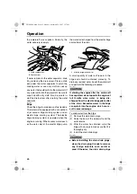 Preview for 70 page of Yamaha FX SHO: FX Cruiser Owner'S Manual