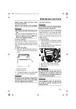 Preview for 105 page of Yamaha FX SHO: FX Cruiser Owner'S Manual