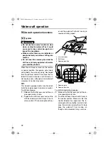 Preview for 38 page of Yamaha FX SHO WaveRunner 2013 Owner'S/Operator'S Manual