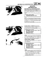 Preview for 7 page of Yamaha FZR600R Service Manual