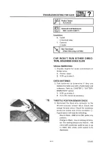 Preview for 274 page of Yamaha G22 A/E Service Manual