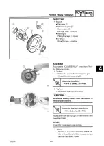 Preview for 159 page of Yamaha G22 A Service Manual