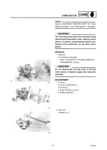 Preview for 208 page of Yamaha G22 A Service Manual