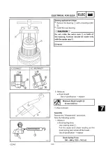 Preview for 237 page of Yamaha G22 A Service Manual