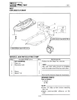 Preview for 172 page of Yamaha GP760 Service Manual