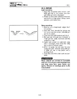 Preview for 174 page of Yamaha GP760 Service Manual