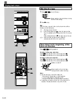 Preview for 34 page of Yamaha GX-700VCD Owner'S Manual