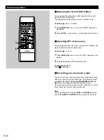 Preview for 46 page of Yamaha GX-700VCD Owner'S Manual