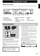 Preview for 33 page of Yamaha GX-707RDS Owner'S Manual