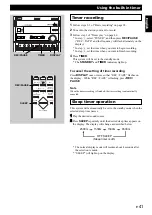 Preview for 49 page of Yamaha GX-707RDS Owner'S Manual