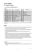 Preview for 5 page of Yamaha GYTR YZF-R6 2022 Service Kit Manual