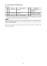 Preview for 29 page of Yamaha GYTR YZF-R6 2022 Service Kit Manual