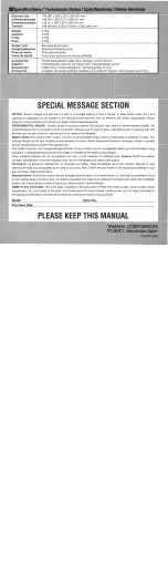 Preview for 4 page of Yamaha HH-80 Owner'S Manual