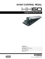 Yamaha HH60 Service Manual preview