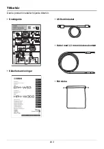 Preview for 43 page of Yamaha HPH-W300 Owner'S Manual