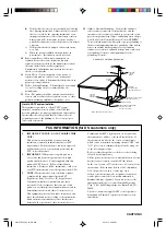 Preview for 3 page of Yamaha HTR-5635 Owner'S Manual