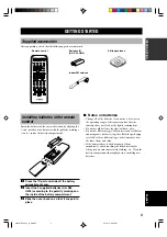 Preview for 7 page of Yamaha HTR-5635 Owner'S Manual