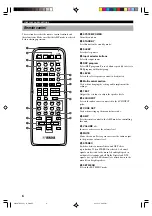 Preview for 10 page of Yamaha HTR-5635 Owner'S Manual