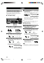 Preview for 38 page of Yamaha HTR-5635 Owner'S Manual