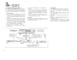 Preview for 8 page of Yamaha K-220 Owner'S Manual