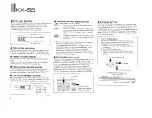 Preview for 6 page of Yamaha KX-55 Owner'S Manual