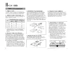 Preview for 10 page of Yamaha KX-55 Owner'S Manual