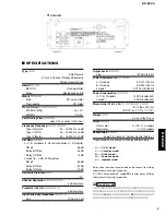 Preview for 3 page of Yamaha KX-E300 Service Manual