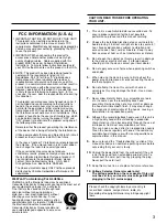 Preview for 3 page of Yamaha KX W482 Owner'S Manual