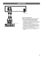 Preview for 5 page of Yamaha KX W482 Owner'S Manual