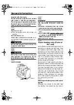 Preview for 10 page of Yamaha LZ150D Owner'S Manual