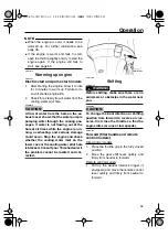 Preview for 43 page of Yamaha LZ150D Owner'S Manual