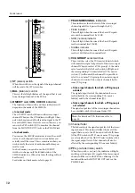 Preview for 12 page of Yamaha M3000A Owner'S Manual