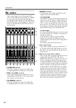 Preview for 14 page of Yamaha M3000A Owner'S Manual