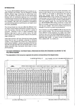 Preview for 3 page of Yamaha MC2410M Operating Manual