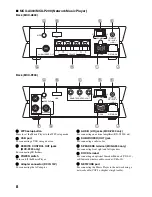 Preview for 8 page of Yamaha MCX-A300 Owner'S Manual