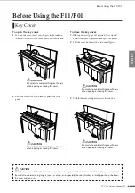 Preview for 13 page of Yamaha MODUS F10 Owner'S Manual