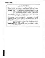 Preview for 2 page of Yamaha MR1642 Service Manual