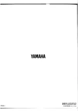 Preview for 68 page of Yamaha MT100 Operation Manual