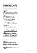 Preview for 21 page of Yamaha MX88BK Owner'S Manual