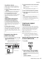 Preview for 35 page of Yamaha MX88BK Owner'S Manual